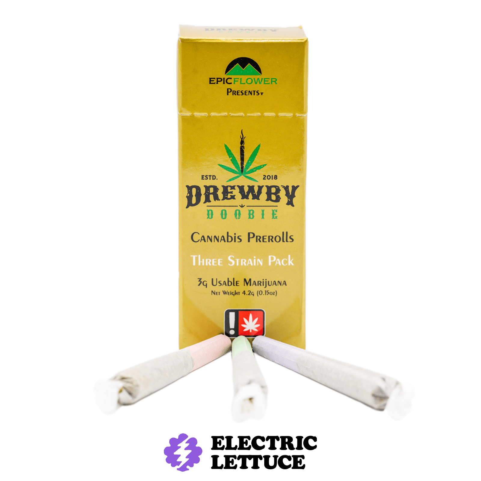 Drewby Doobie Clark Griswold x Glitter Bomb x Tropicanna Cherries Pre-Roll 6pk 0.5g cannabis product