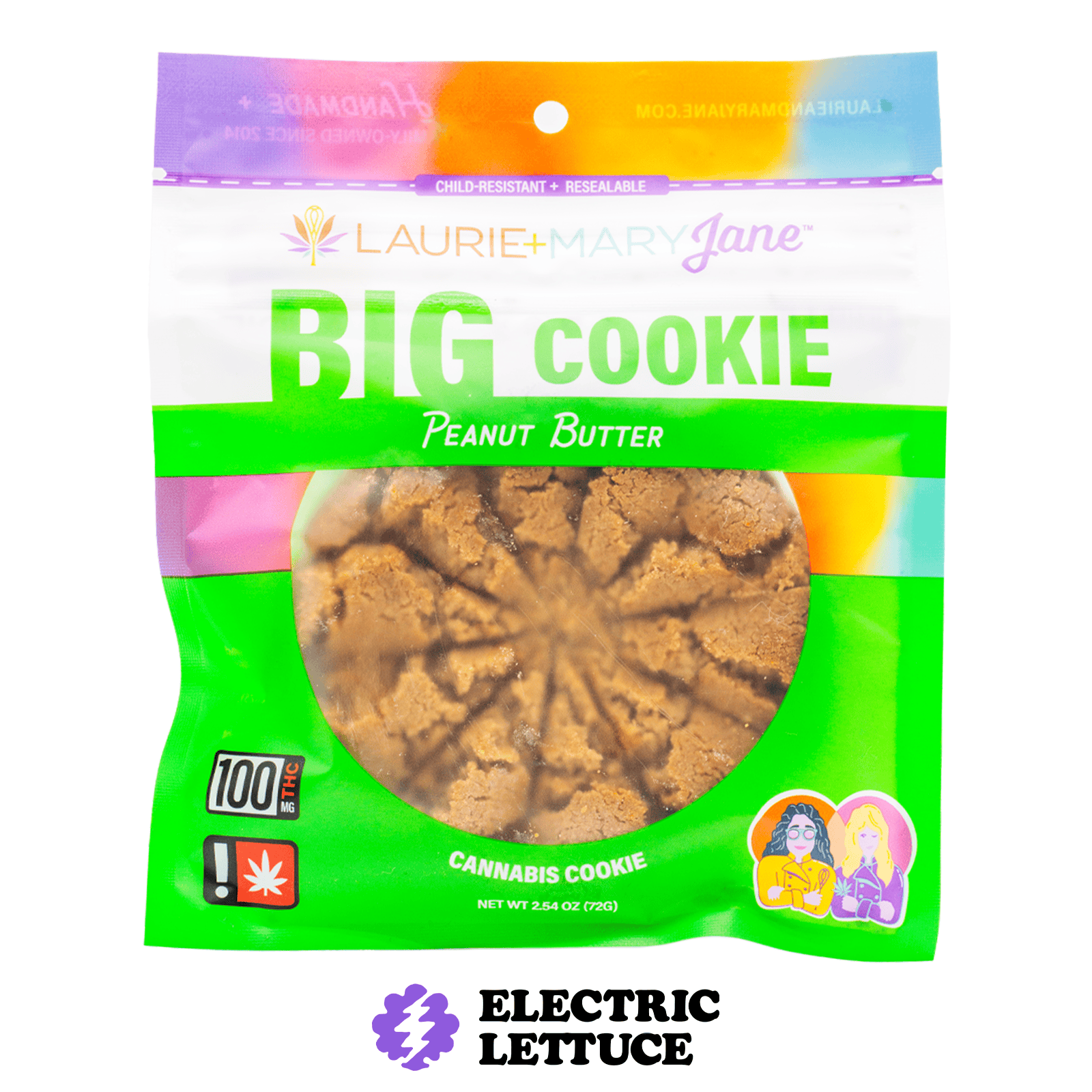 Laurie + Mary Jane: Big Cookie Peanut Butter