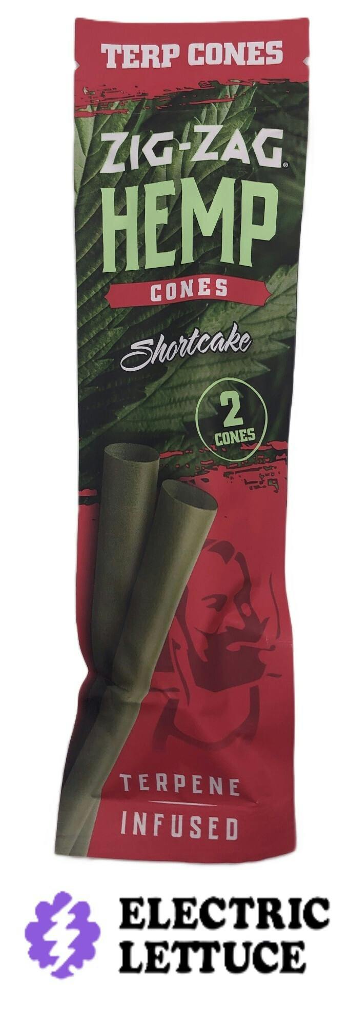 Zig-Zag "Shortcake" Terp Cones 2pk