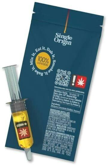 Single Origin Royal Dream Live Terpene Distillate Syringe 1g