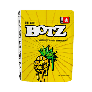 Botz: Botz Sativa Pineapple Gummy 100mg