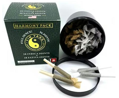 Yin Yang Whiskey For My Men x Beer For My Horses 56pk Pre-Rolls 0.5g cannabis product