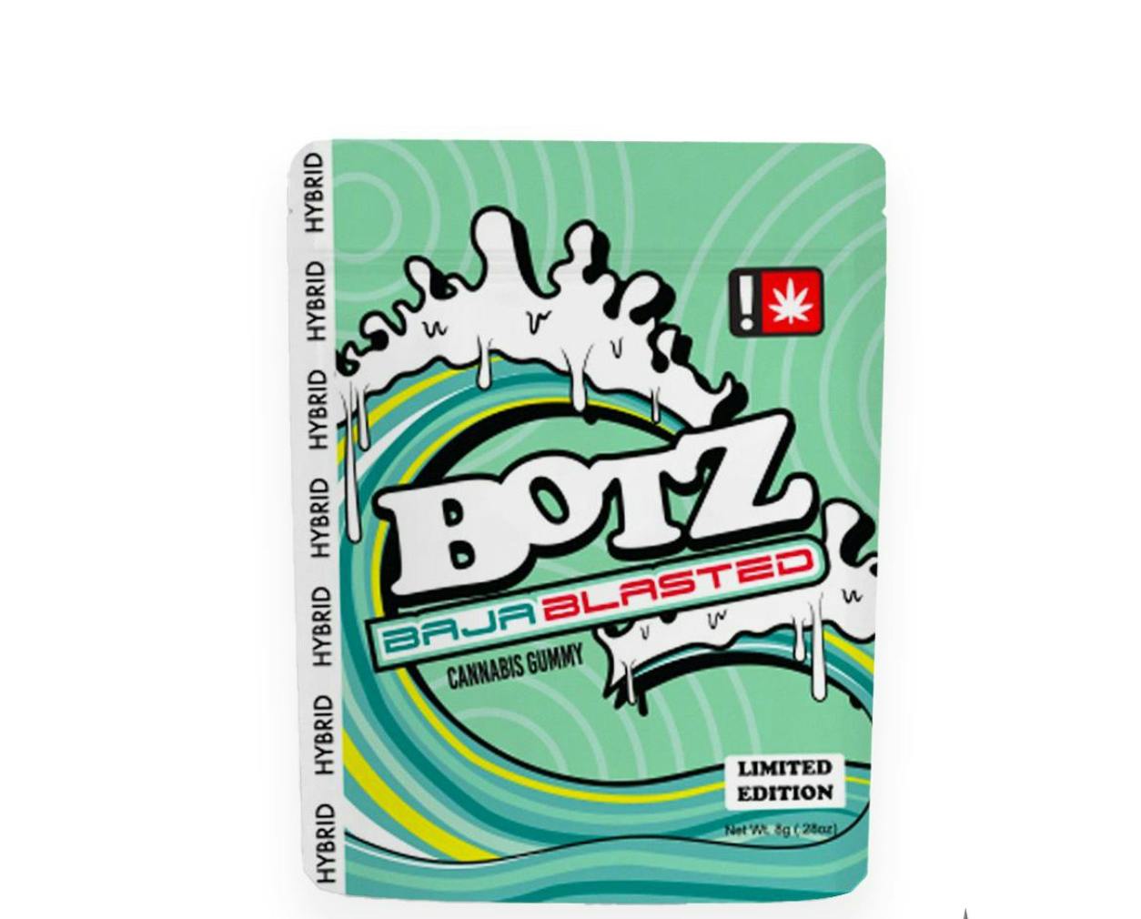 Botz: Botz Hybrid Baja Blasted Gummy 100mg