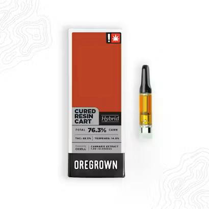 Oregrown London Sour Cured Resin Cartridge 1g