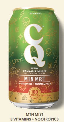 CQ Mountain Mist Cannabis Infused Beverage 100mg at Farma