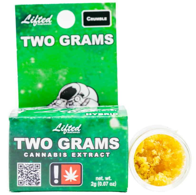 Lifted NW Glitter Bomb Cured Resin 2g