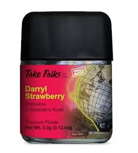 DARRYL STRAWBERRY JAR - (3.5G)
