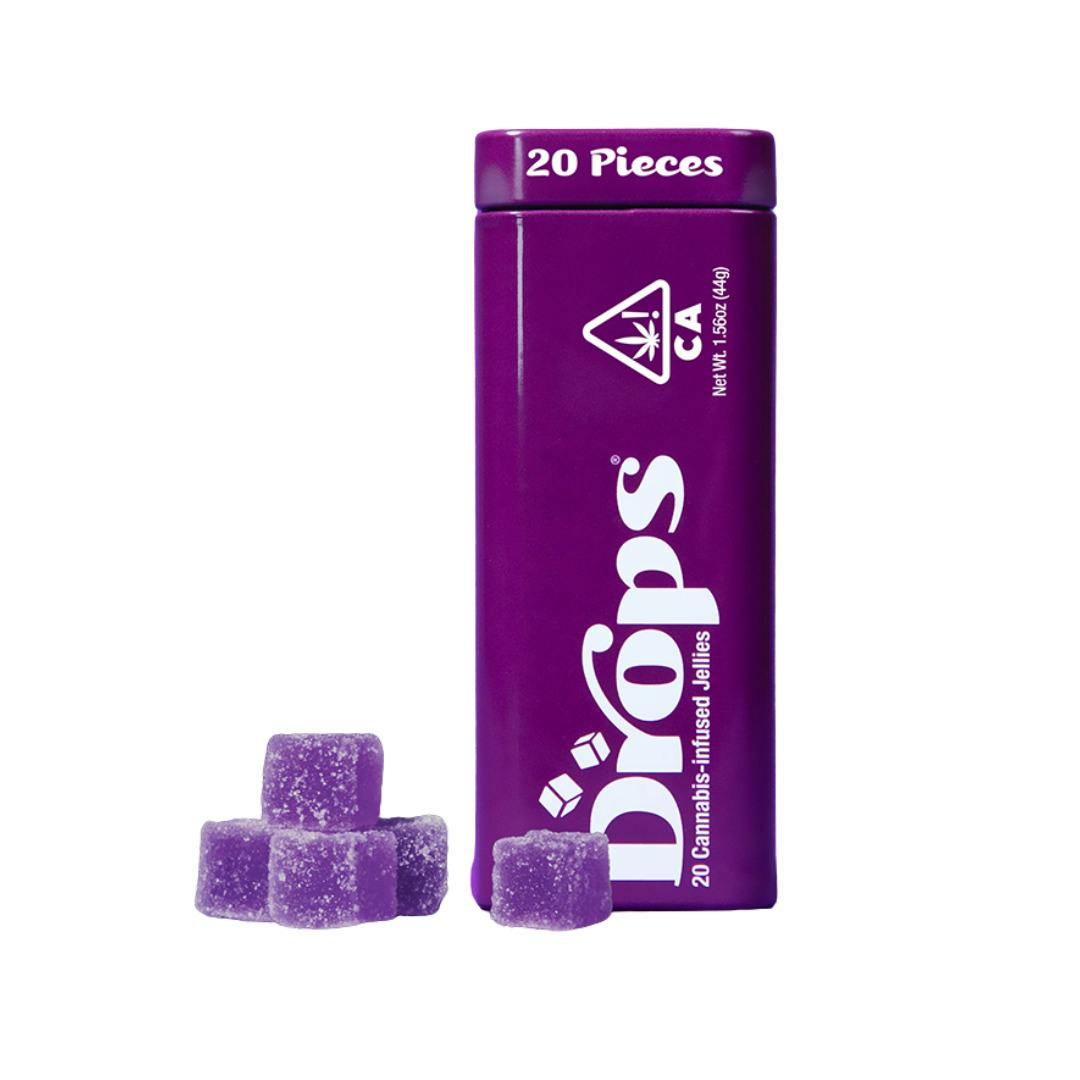 BLACKBERRY LIVE ROSIN GUMMIES 20-PACK (2:1 CBD:THC)