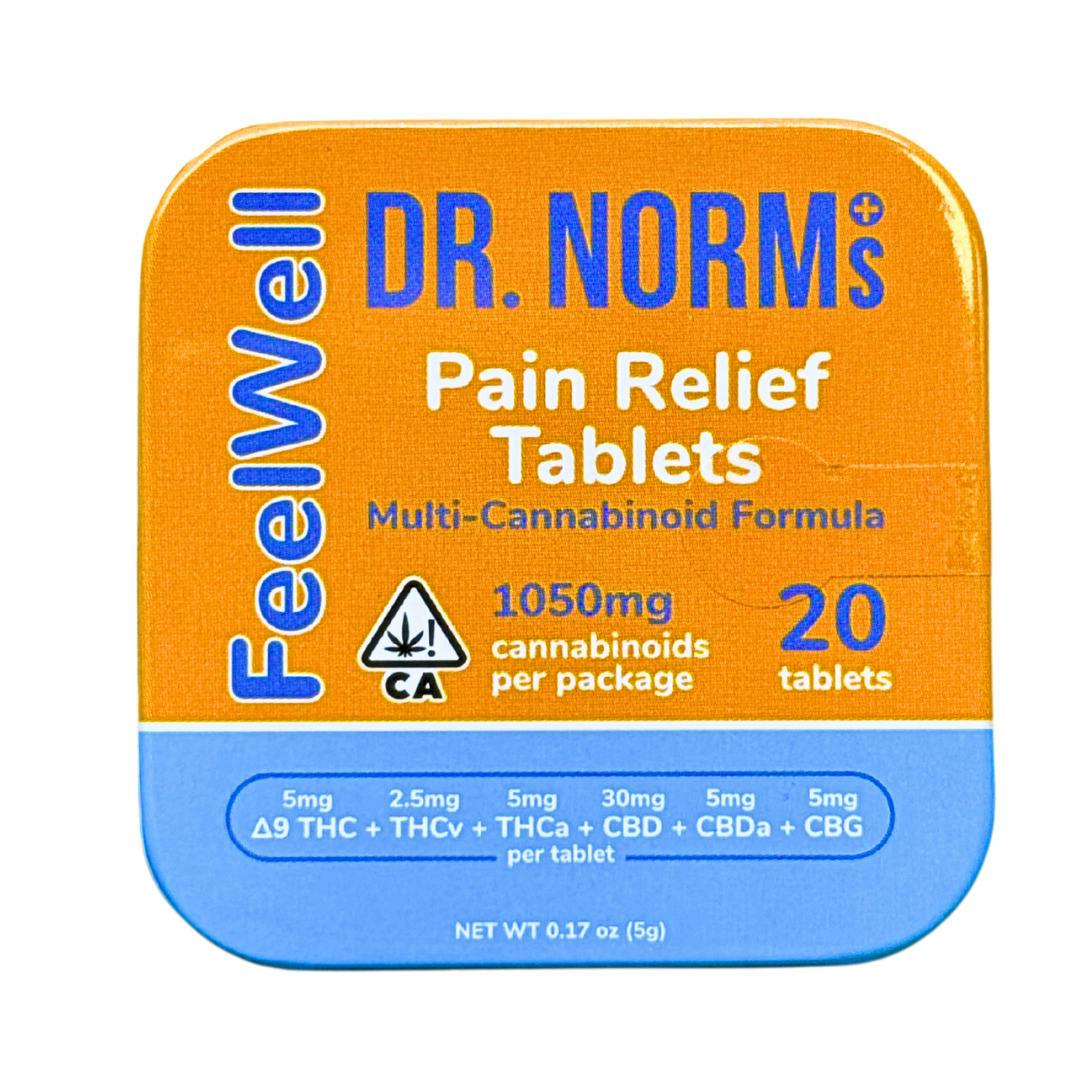 FEELWELL SLEEP TABLETS 20PK (5MG THC/ 2.5MG THC-V/ 30MG CBD/ 5MG THCA/ 5MG CBDA/ 5MG CBG)