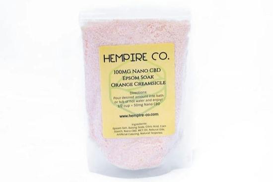 Orange Creamsicle | 100mg Epsom Soak at Green Degree at Hilltop