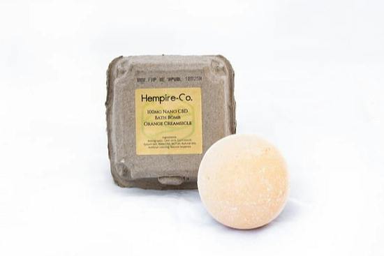 Orange Creamsicle Bath Bomb