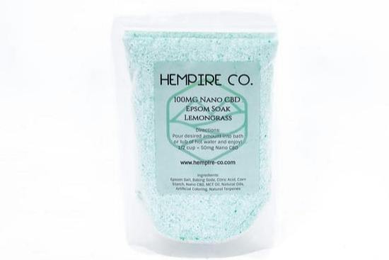Lemongrass | 100mg Epsom Soak at Green Degree at Hilltop