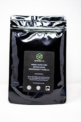 Peppermint Vanilla | 100mg Epsom Soak