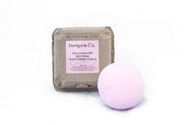 White Cherry Vanilla Bath Bomb