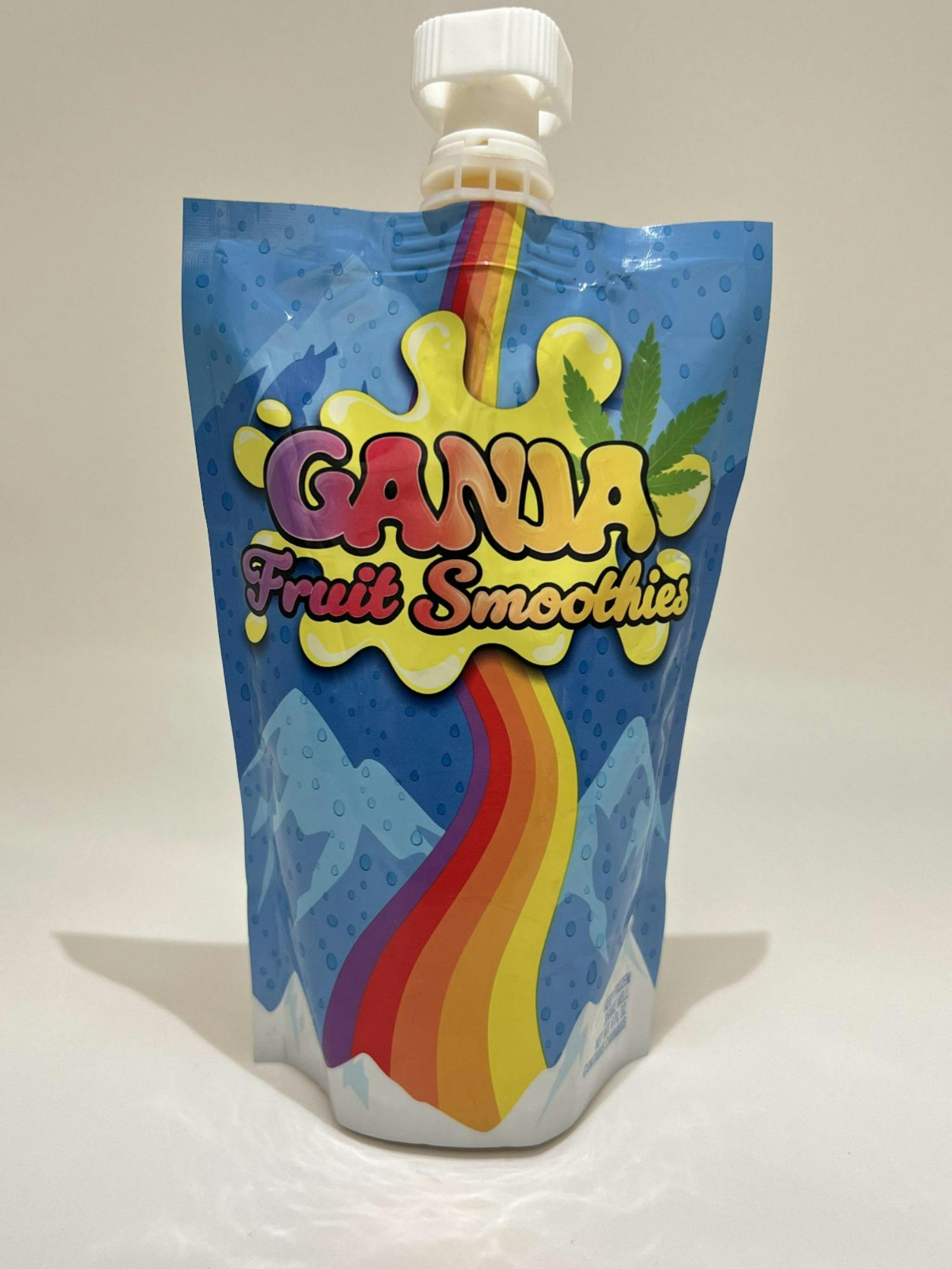 Peach Ganja Fruit Smoothie
