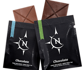 Dark Chocolate Square 1:1 | 20mg Indica