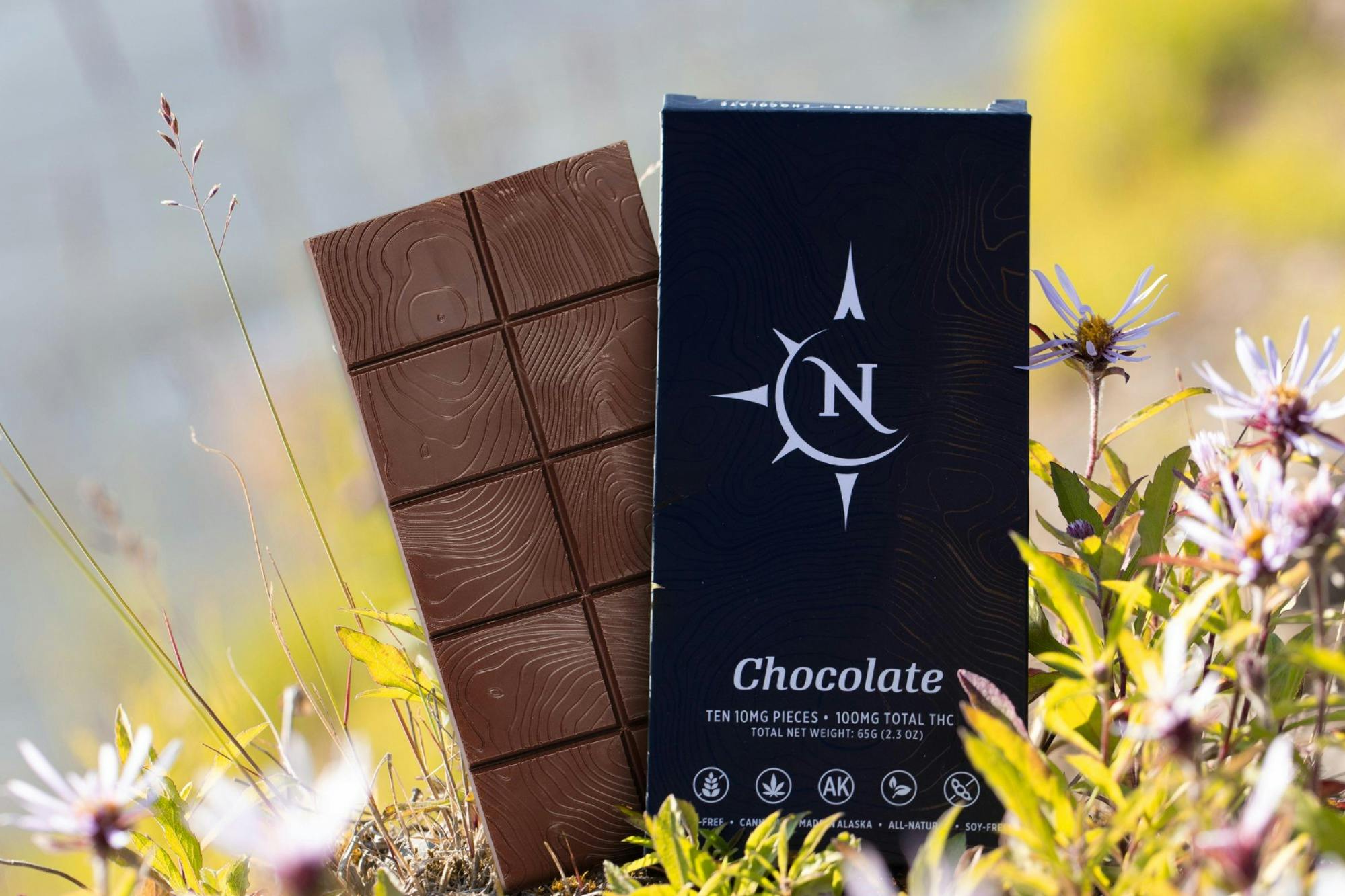 Milk Chocolate Bar 1:1 | 100mg Sativa