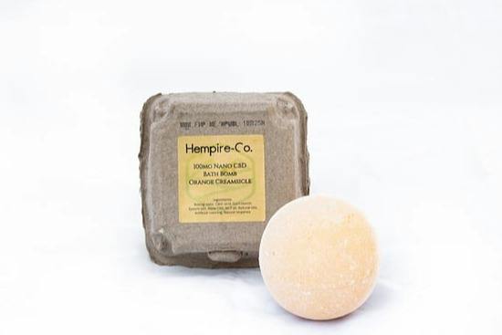Orange Creamsicle Bath Bomb at Green Degree Machen Wasilla