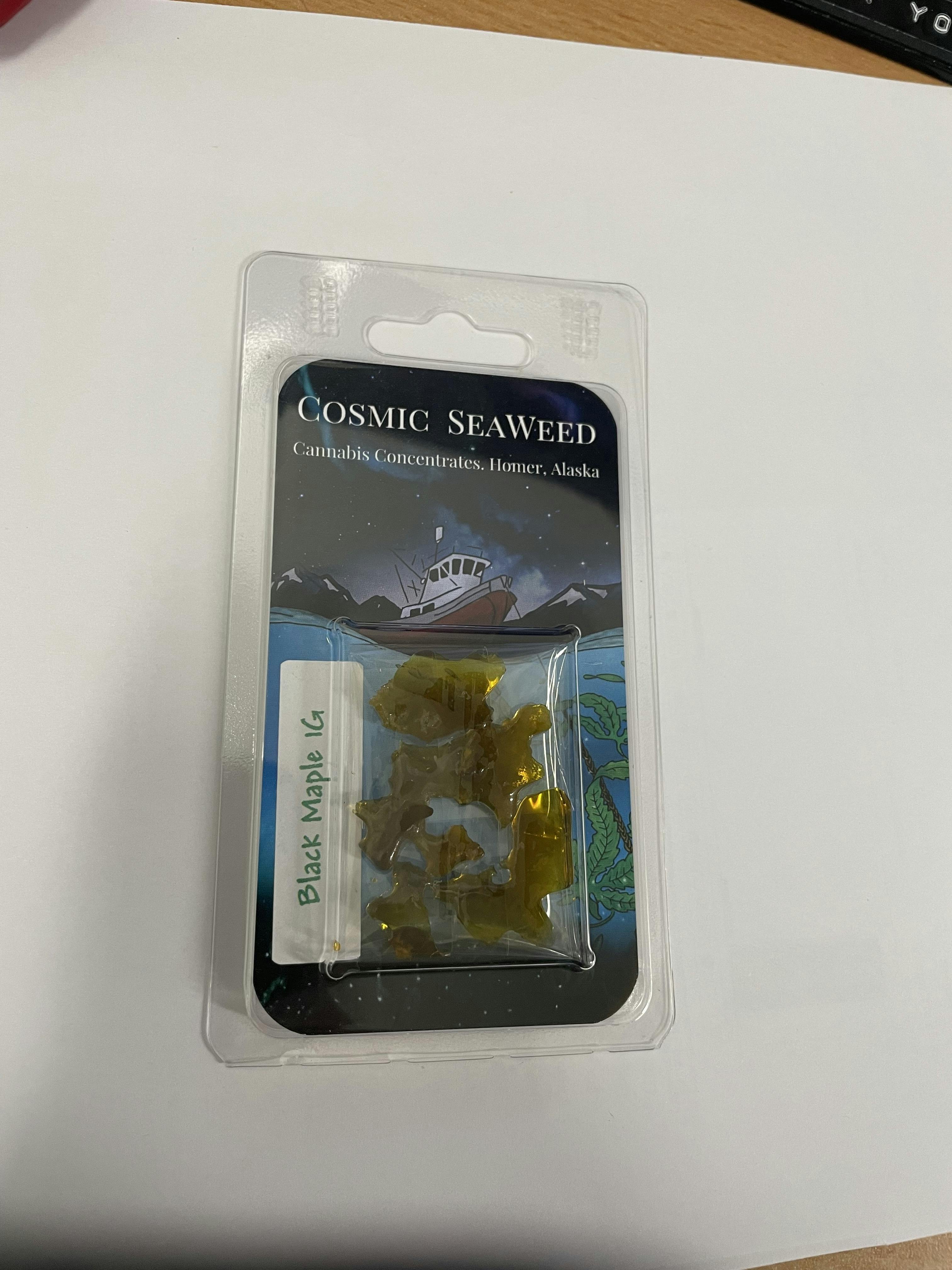Cosmic Seaweed | Black Maple | 1g Shatter