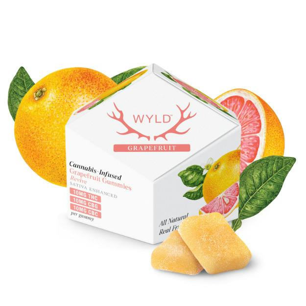 Wyld - Grapefruit - 1:1:1 (THC:CBD:CBC)