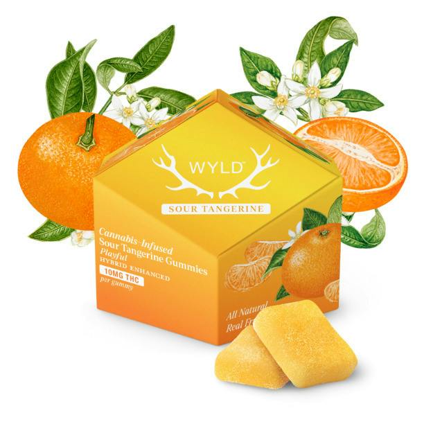 Wyld - Sour Tangerine Gummies