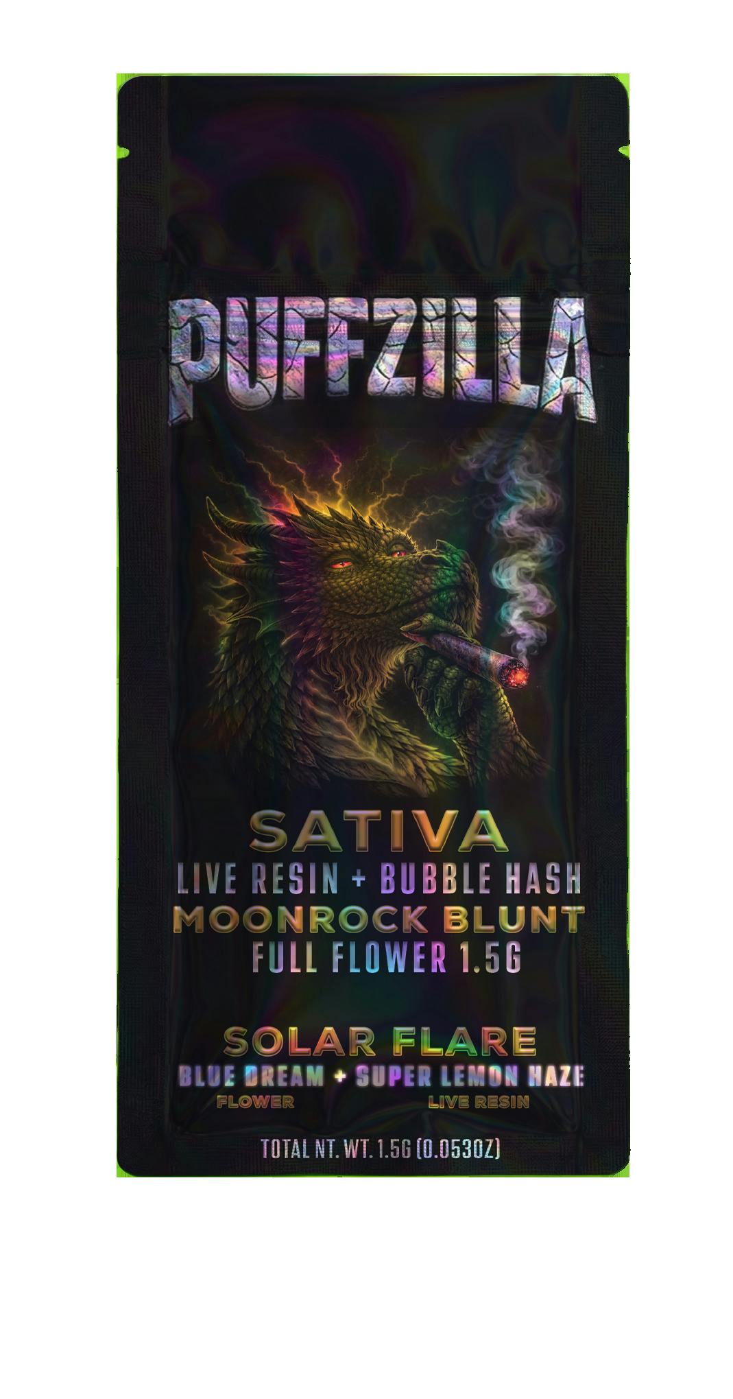 1.5g Solar Flare Moon Rock Blunt - Puffzilla