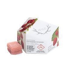 REC - Wyld Gummies - Strawberry (10mg THC/200mg CBD)