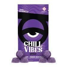 REC - Dosd Chill Vibes - Grape 1:1 (100mg THC/100mg CBD + Reishi Mushrooms)