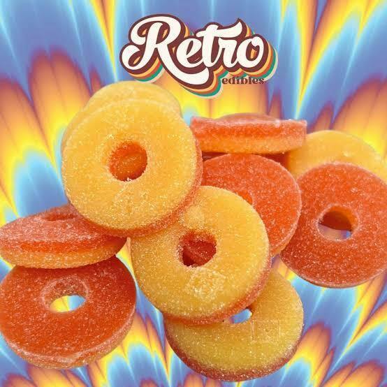 MED - Retro - Peach Rings (4000mg)