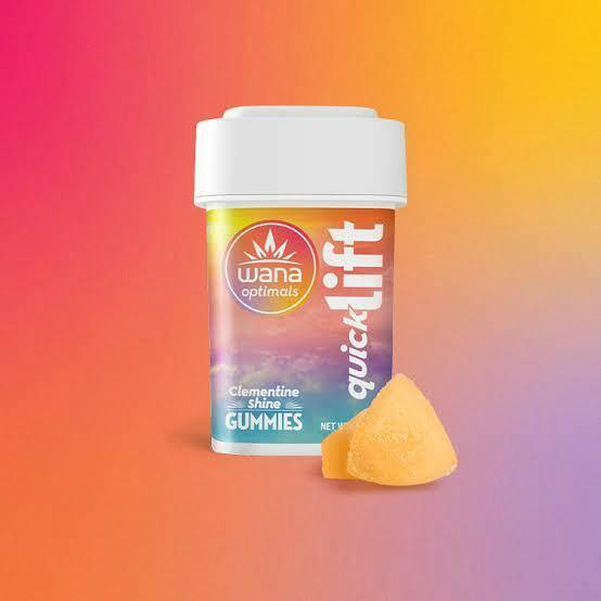 REC - Wana Optimals Gummies - Quick Lift 1:1:1 (100mg THC/ 100mg THCV/ 100mg CBG)