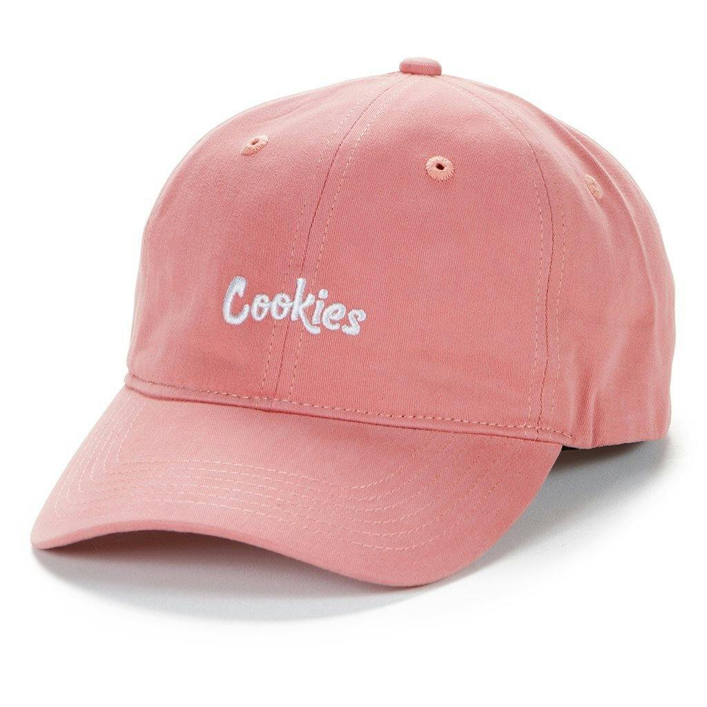 Cookies - Dad Hat - Original Mint - Cotton Canvas - Dusty Rose/White
