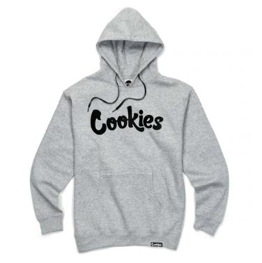 Cookies - Hoodie - Original Mint Logo - Heather Gray/Black