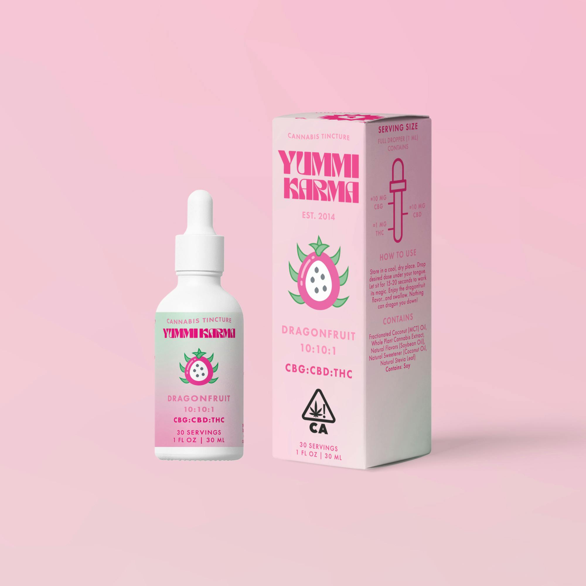 Yummi Karma - Dragonfruit - Tincture - 30ml - 1000mg