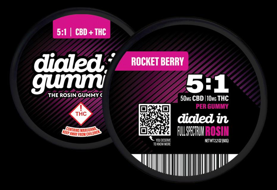 Dialed In | Innovation Gummies - 5:1 Rocket Berry