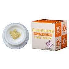 Sunshine | 1g Full Spec Rosin - Garlic Dynasty