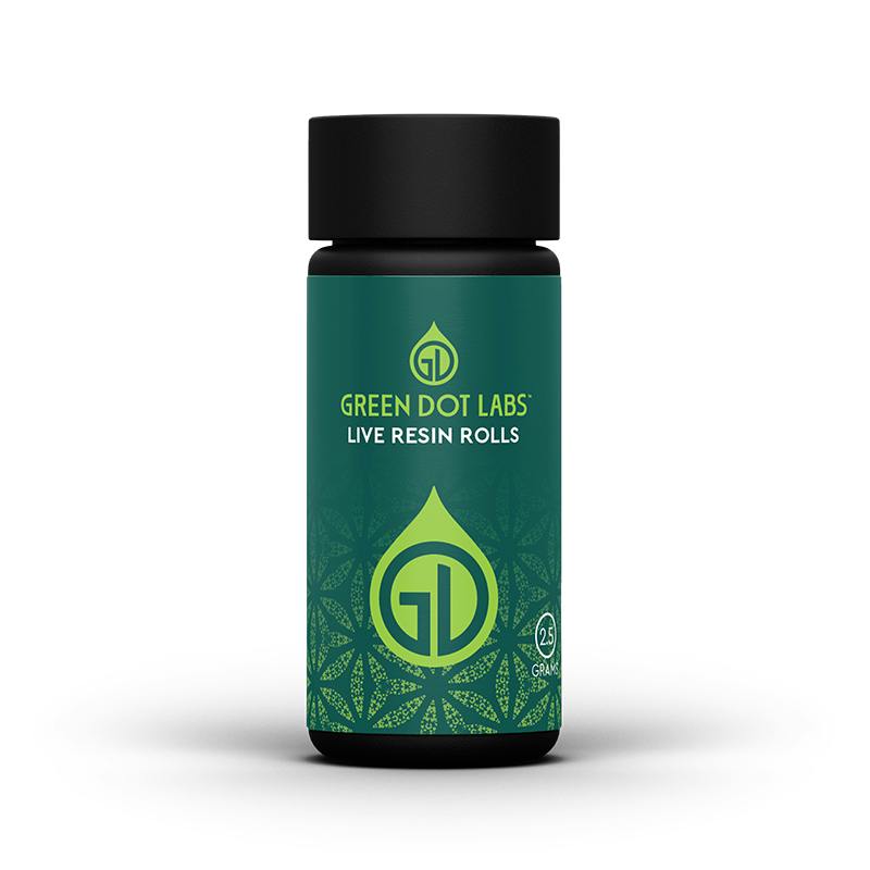 Green Dot | 5 pack 2.5g LR Rolls - BStreet x FBoss x Headbang