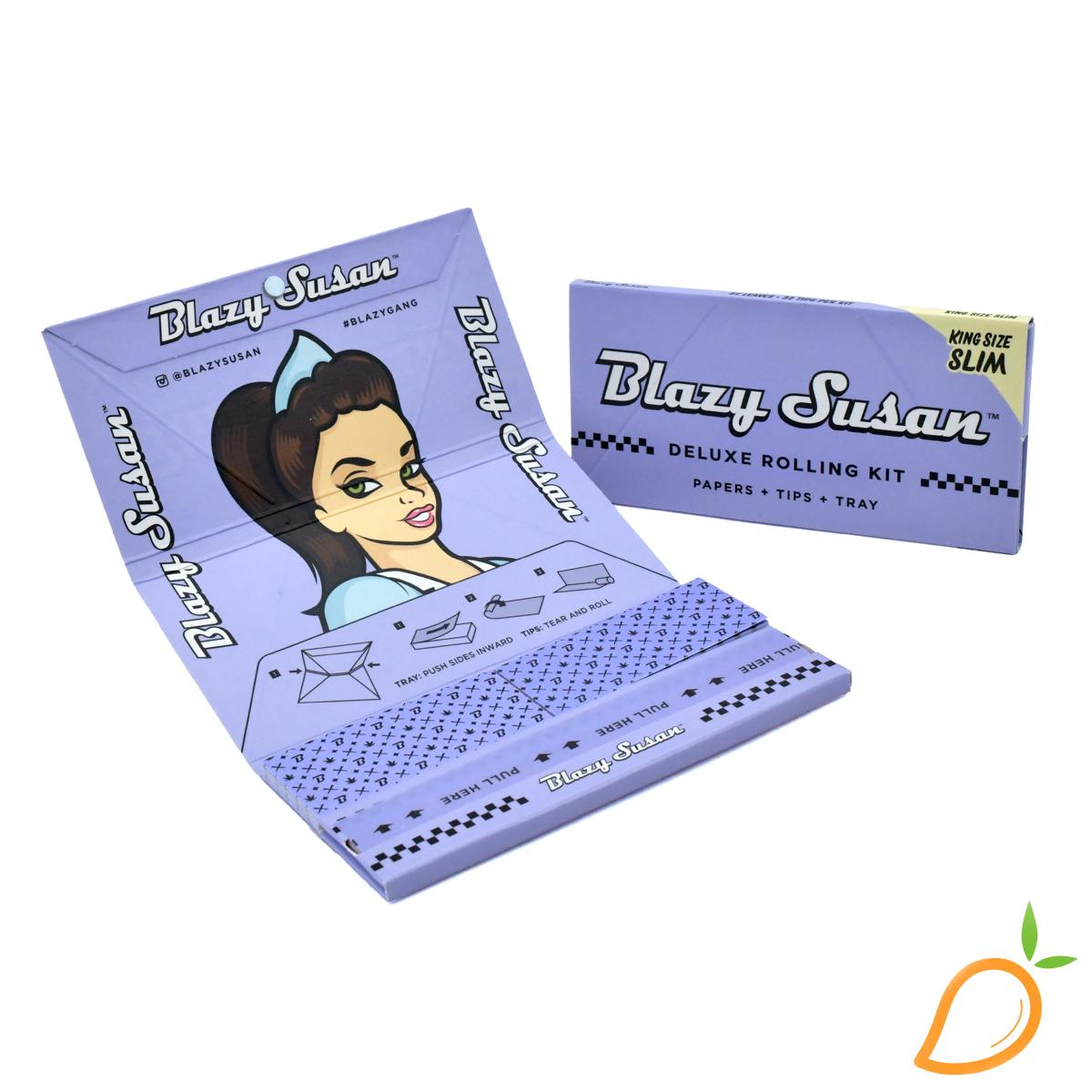 Blazy Susan Purple Deluxe King Size Rolling Kit