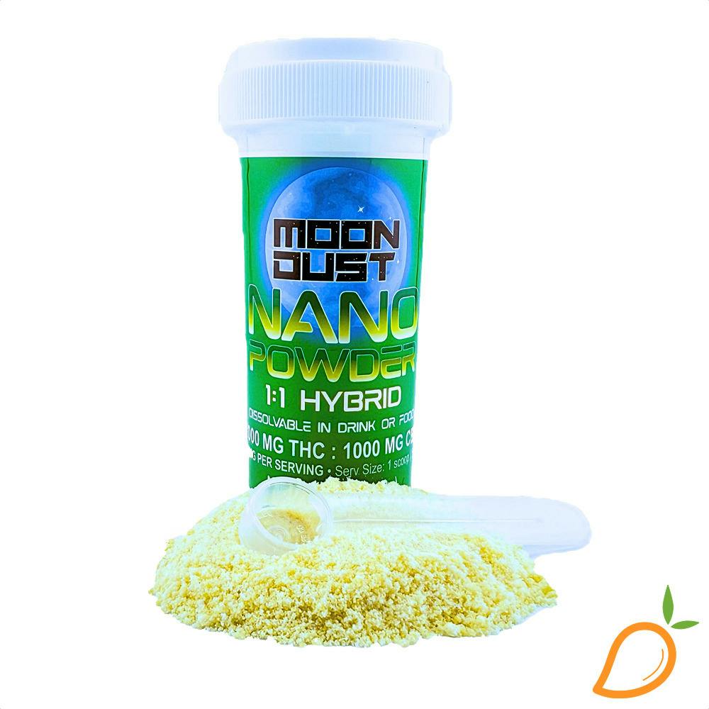 1000mg 1:1 THC:CBD Nano THC Powder Moon Dust