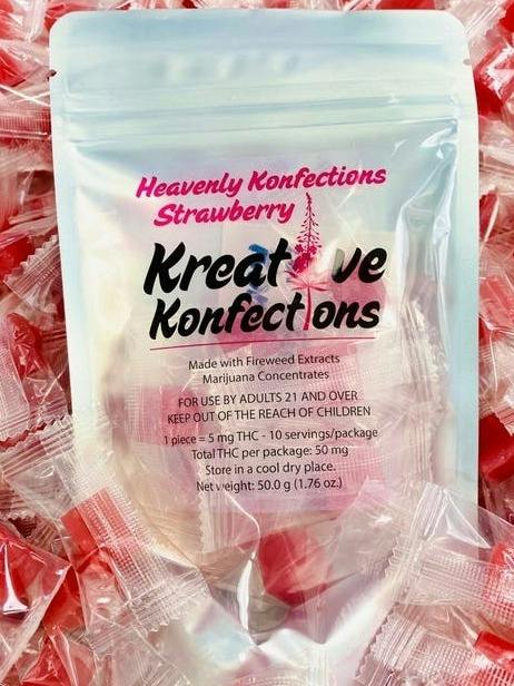 KK Strawberry Heavenly Soft Candy 100mg 1:1