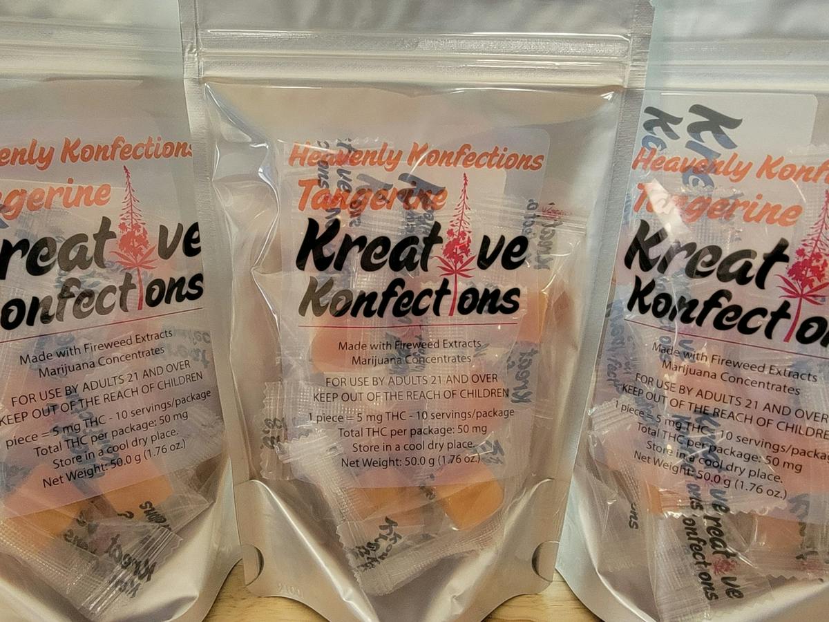 KK Tangerine Heavenly Soft Candy 100mg 1:1