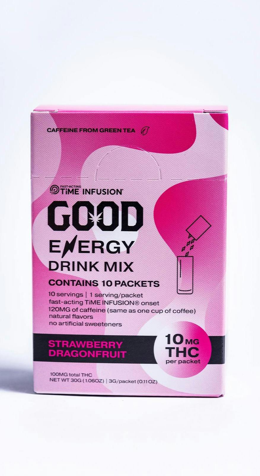 GC Strawberry Dragonfruit 10PK Energy Drink Mix