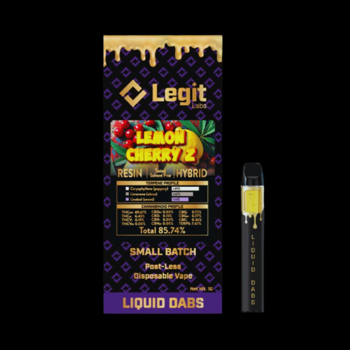 lemon cherry z | Disposable | 1g