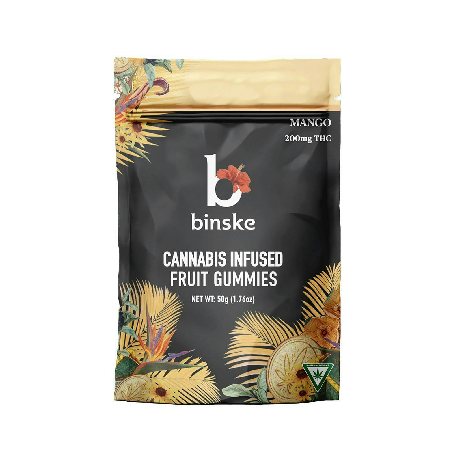 Binske 200mg Gummies | Mango