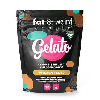 Gelato x Fat & Weird 200mg Cookie | Pitchen Tents