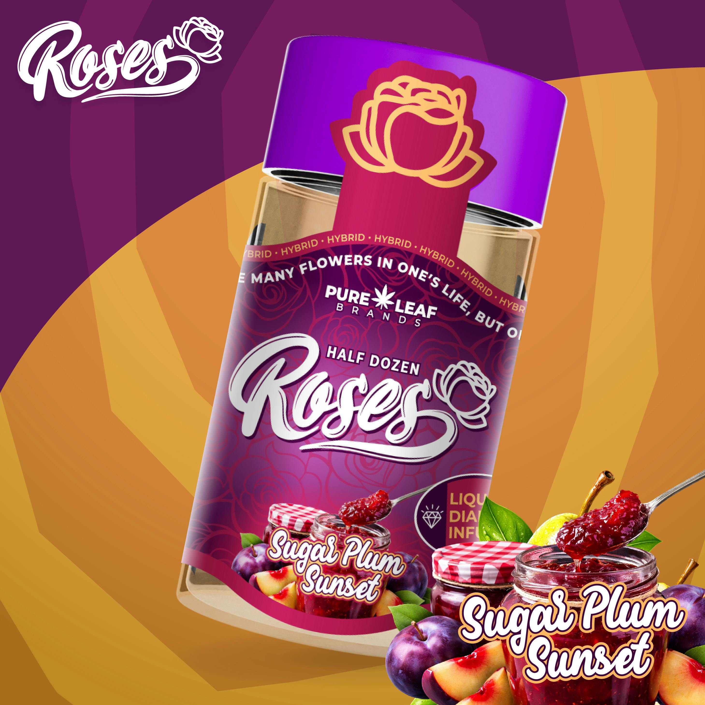 Rose's 3.6g Infused Pre Roll Pack | Sugar Plum