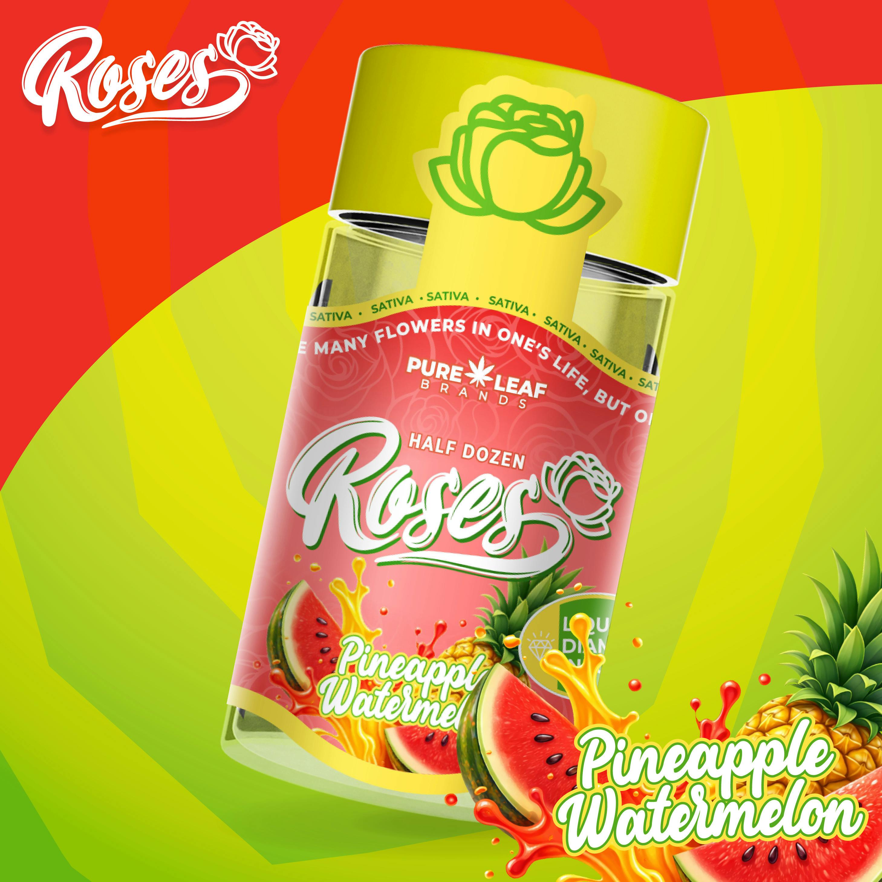 Rose's 3.6g Infused Pre Roll Pack | Pineapple Watermelon