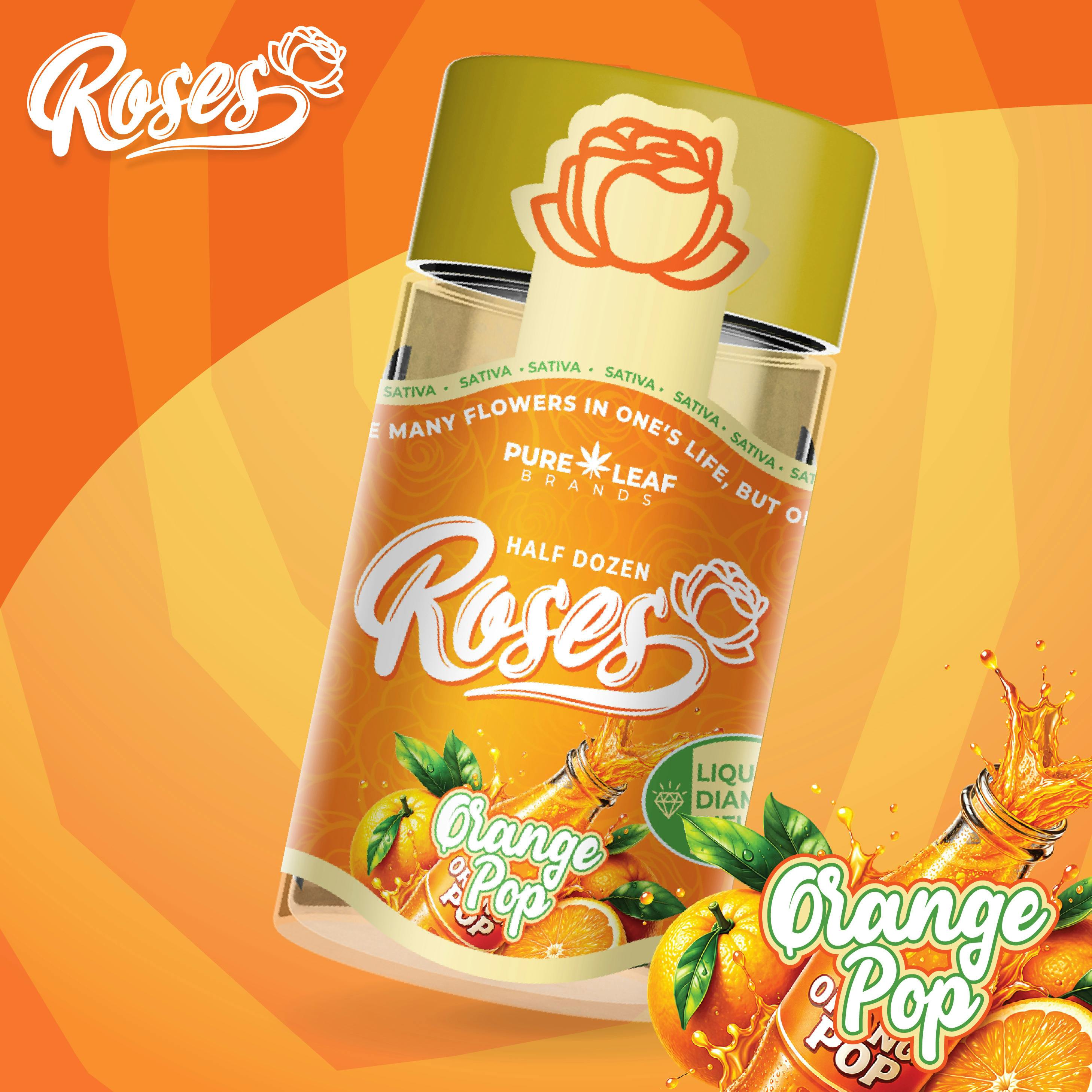 Rose's 3.6g Infused Pre Roll Pack | Orange Pop