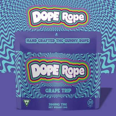 Dope Rope 200mg Gummy | Grape Trip