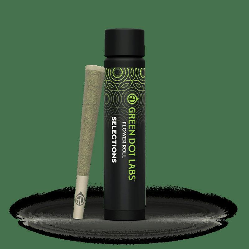Green Dot- 1g Joint - Krunk Berries