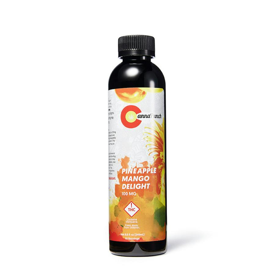 CannaPunch - 100mg Drink - Pineapple Papaya